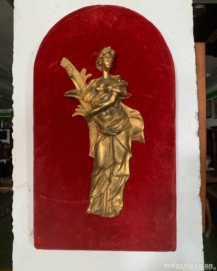 Antiquit&auml;ten: N661 BRONCE DORADO AL MERCURIO