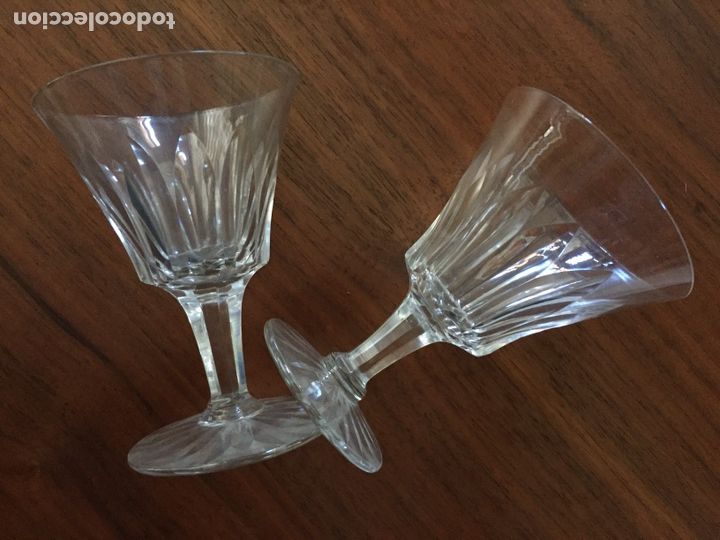Antiquit&eacute;s: DOS COPAS CRISTAL TALLADO ANTIGUAS