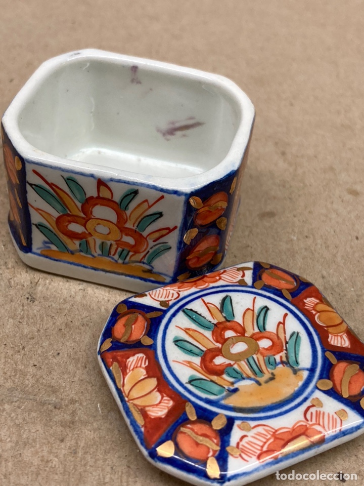 Antig&uuml;edades: Caja de porcelana - Foto 2