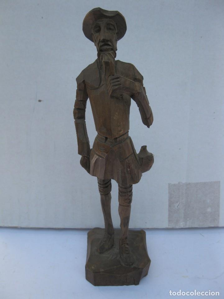 Antiquit&auml;ten: ANTIGUO DON QUIJOTE DE LA MANCHA TALLADO EN MADERA.