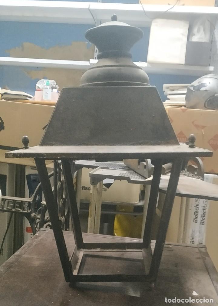 Antig&uuml;edades: Farol de calle (Barcelona) - Foto 2