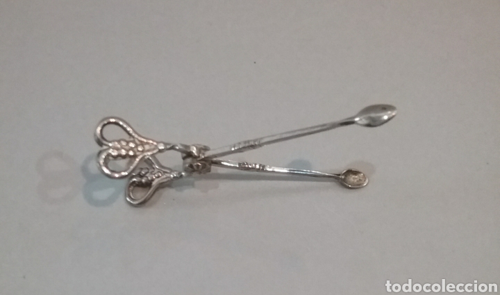Antig&uuml;edades: Antiguas pinzas en plata. - Foto 2