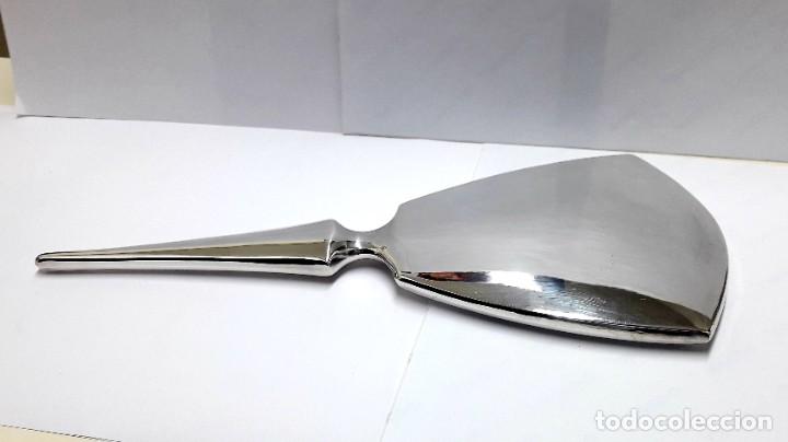 Antig&uuml;edades: GRAN ESPEJO DE MANO DE TOCADOR EN PLATA DE LEY - Foto 6