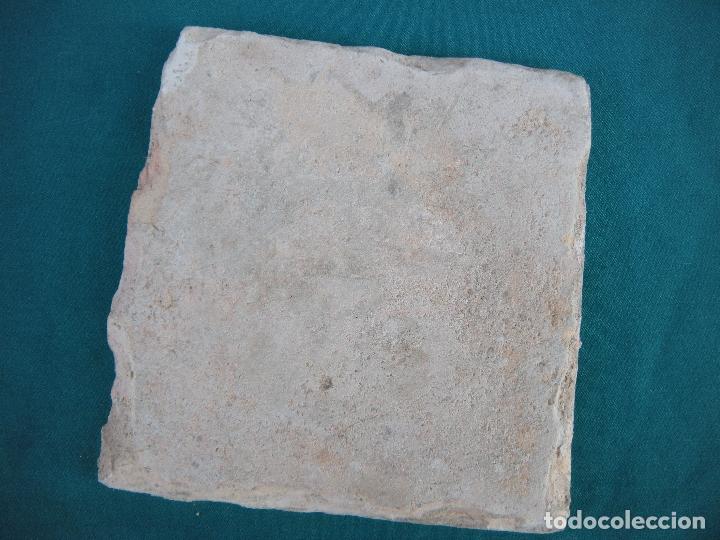 Antig&uuml;edades: AZULEJO S.XVIII MANISES - Foto 2