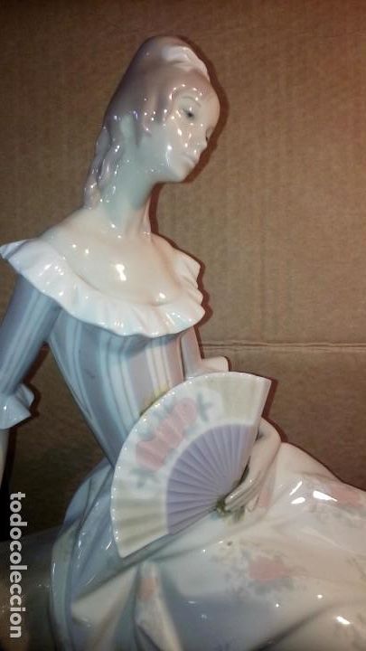 Antig&uuml;edades: LLADR&Oacute; - MUJER SENTADA . - Foto 4