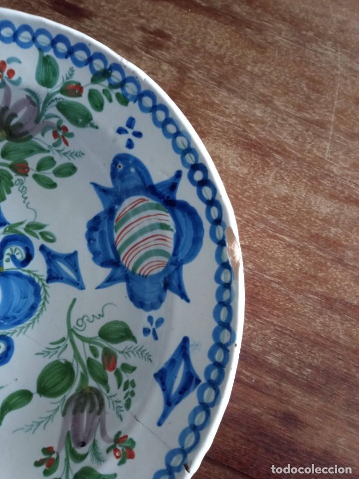 Antig&uuml;edades: Plato de cer&aacute;mica de Manises - Foto 3