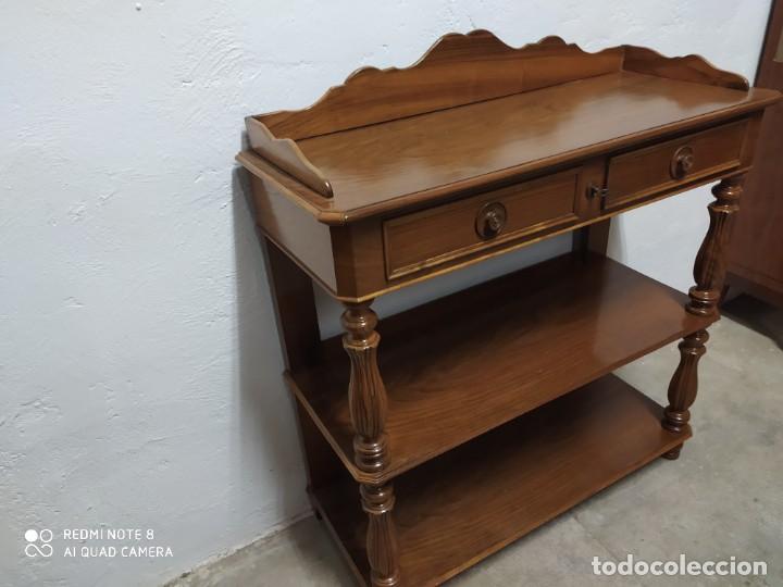 Antig&uuml;edades: Servidor mudo de nogal - Foto 3