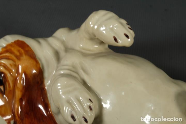Antig&uuml;edades: Perro de pasta pintada - Foto 6