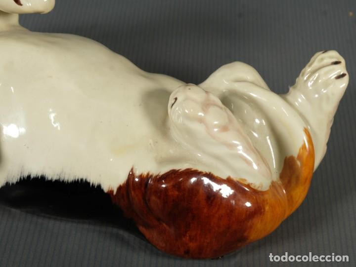 Antig&uuml;edades: Perro de pasta pintada - Foto 7