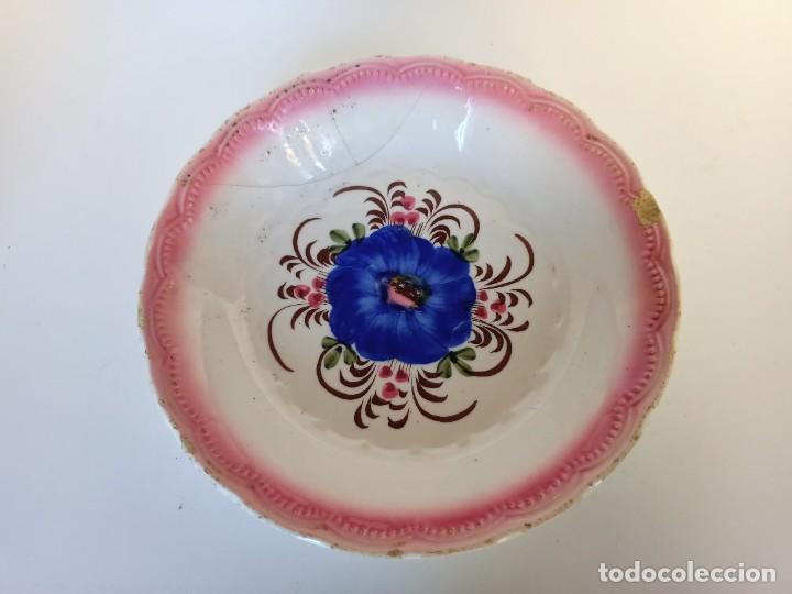 Antig&uuml;edades: Plato de manises de 25cm - Foto 1