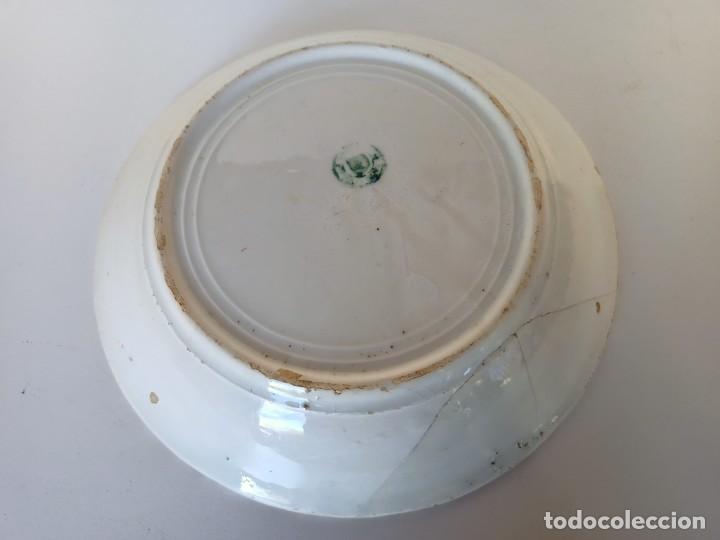 Antig&uuml;edades: Plato de manises de 25cm - Foto 2