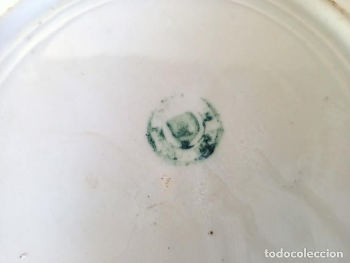 Antig&uuml;edades: Plato de manises de 25cm - Foto 3