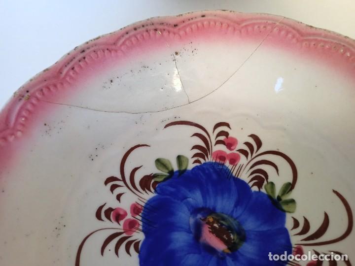Antig&uuml;edades: Plato de manises de 25cm - Foto 5
