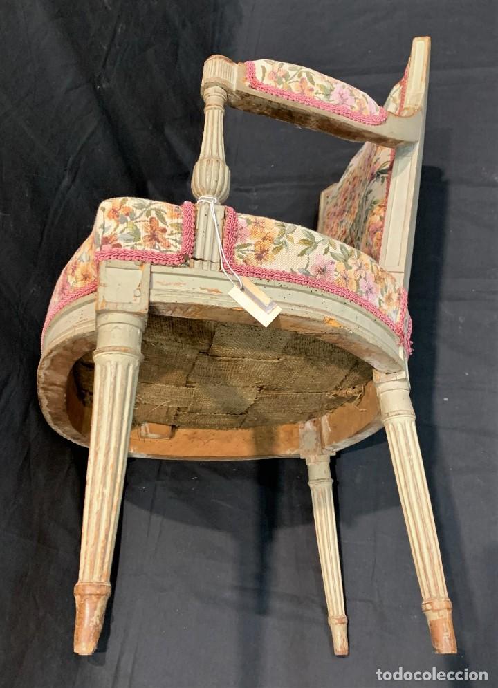 Antig&uuml;edades: Pareja de sillones Luis XVI - Foto 4