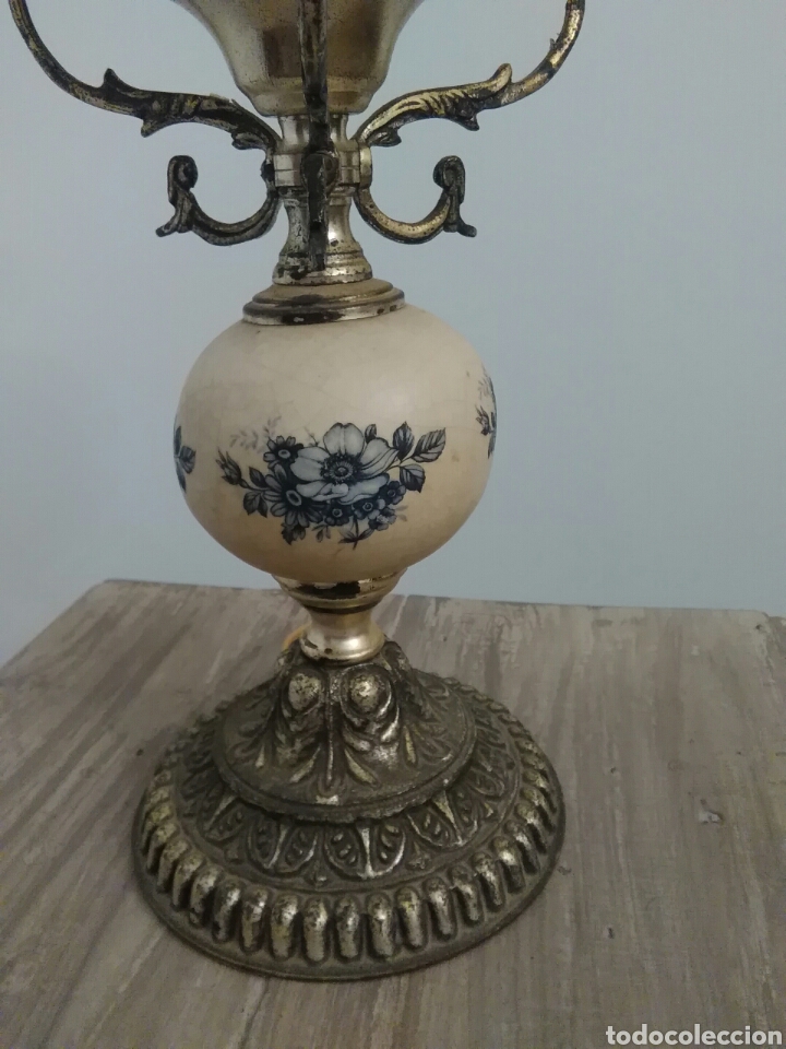 Antig&uuml;edades: Quinque aplique lamparilla - Foto 2