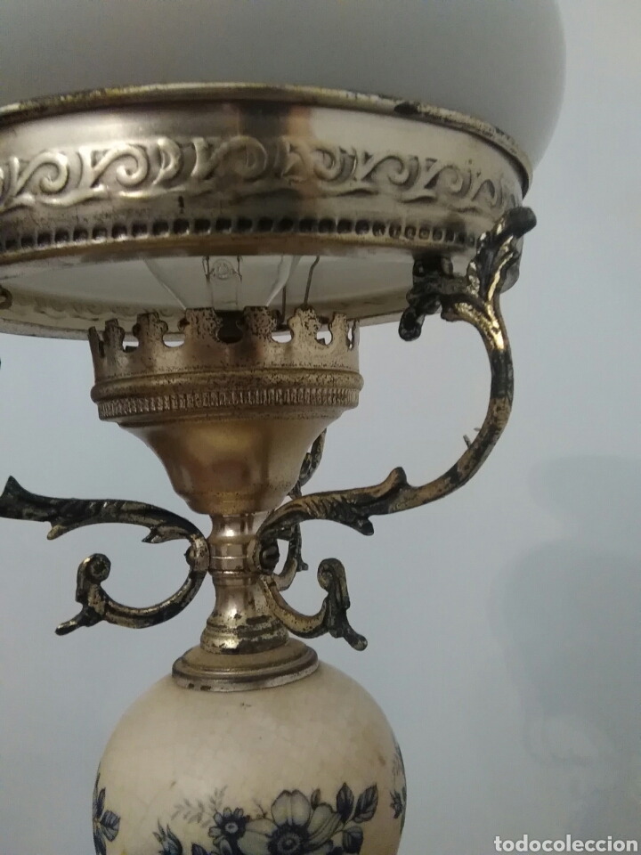 Antig&uuml;edades: Quinque aplique lamparilla - Foto 3