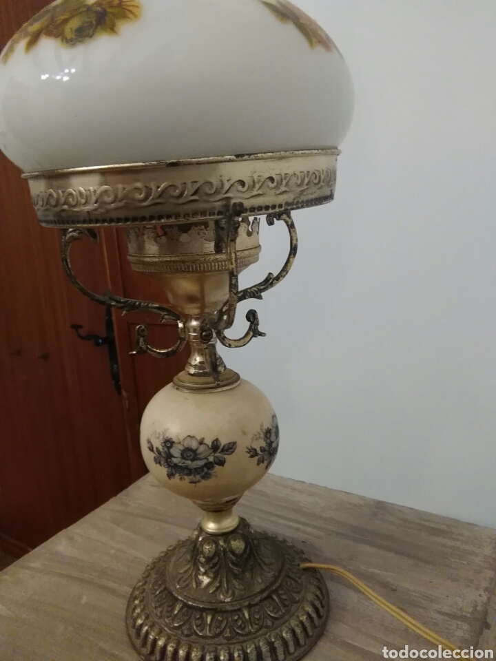 Antig&uuml;edades: Quinque aplique lamparilla - Foto 4