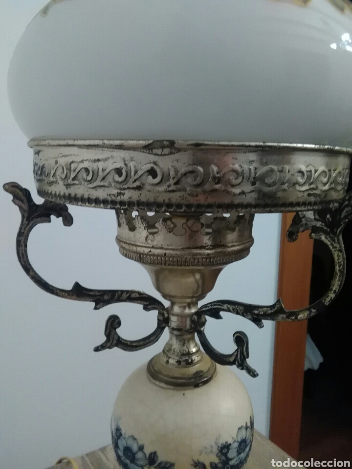 Antig&uuml;edades: Quinque aplique lamparilla - Foto 6