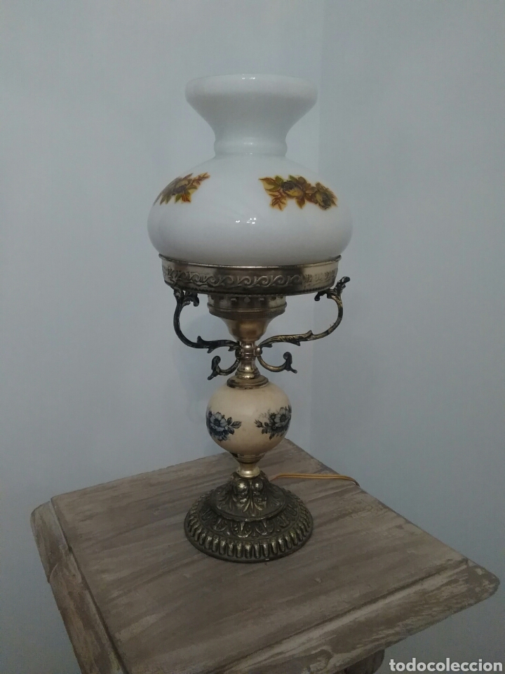 Antig&uuml;edades: Quinque aplique lamparilla - Foto 1