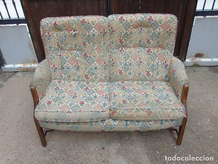 Antig&uuml;edades: ANTIGUO SOF&Aacute; CON ESTRUCTURA DE MADERA, PARA TAPIZAR. - Foto 4