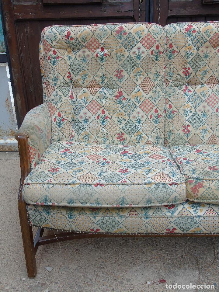 Antig&uuml;edades: ANTIGUO SOF&Aacute; CON ESTRUCTURA DE MADERA, PARA TAPIZAR. - Foto 7