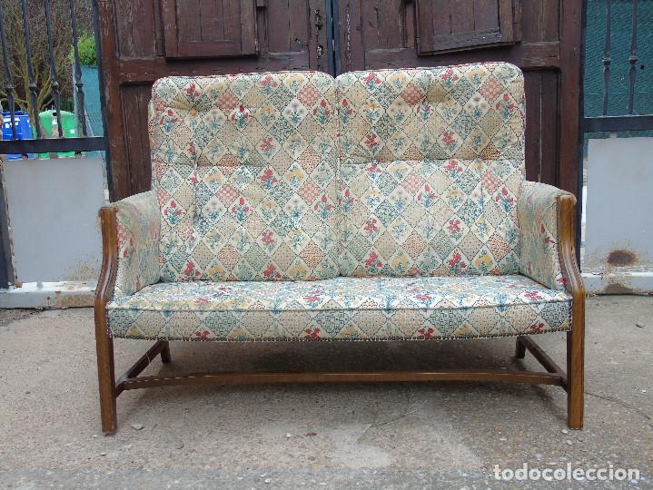 Antig&uuml;edades: ANTIGUO SOF&Aacute; CON ESTRUCTURA DE MADERA, PARA TAPIZAR. - Foto 9