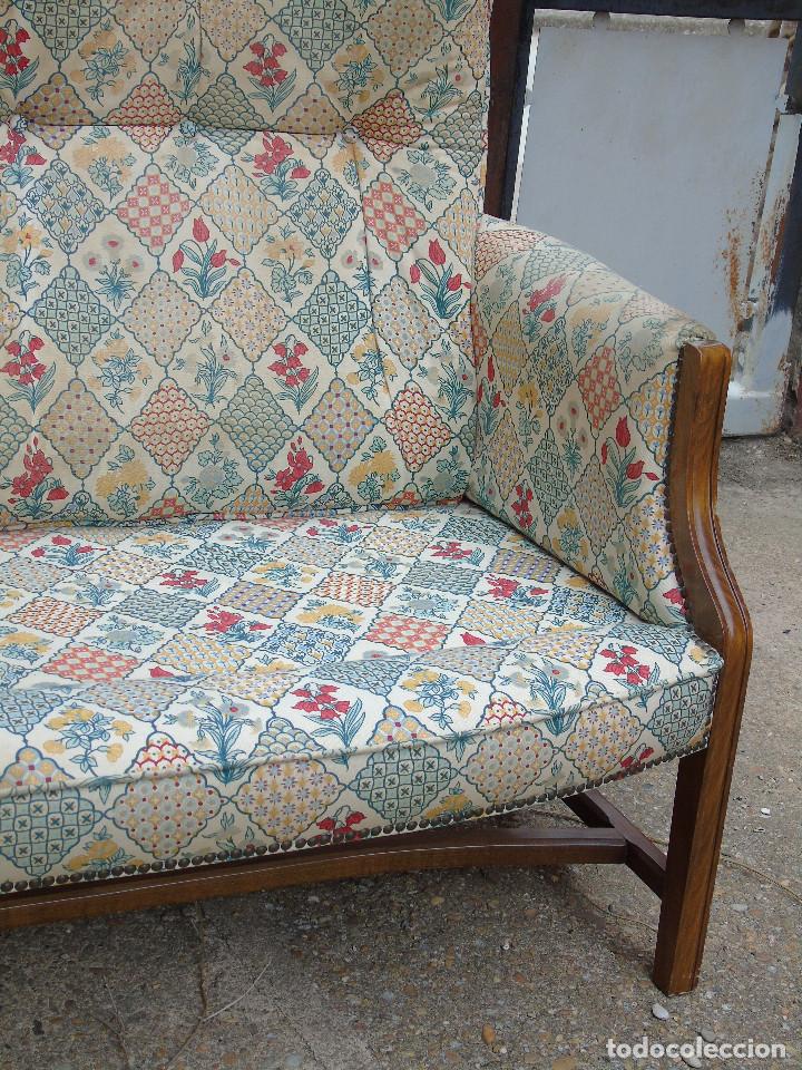 Antig&uuml;edades: ANTIGUO SOF&Aacute; CON ESTRUCTURA DE MADERA, PARA TAPIZAR. - Foto 10