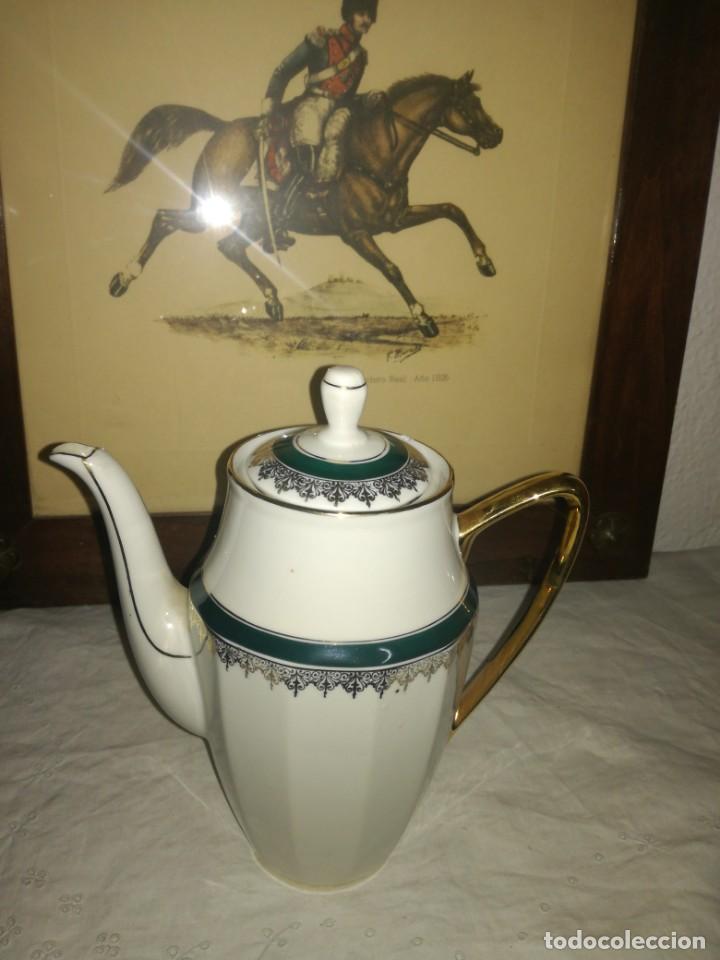 Antig&uuml;edades: Cafetera de porcelana Limoges - Foto 1