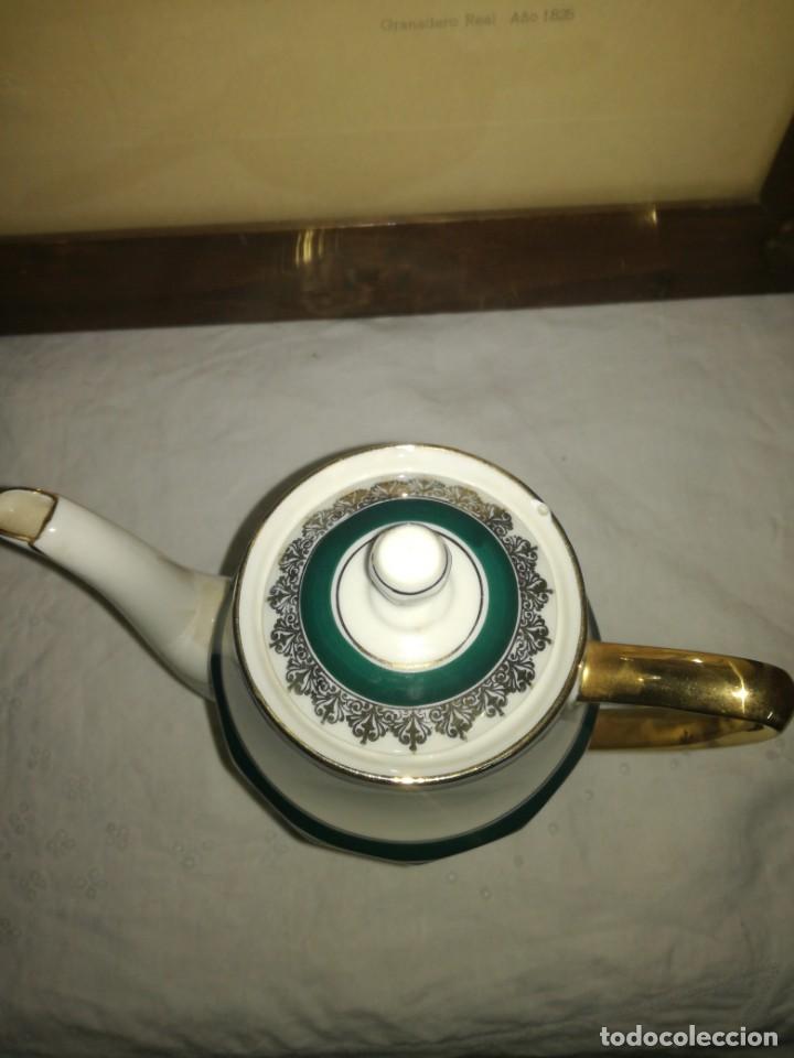 Antig&uuml;edades: Cafetera de porcelana Limoges - Foto 2