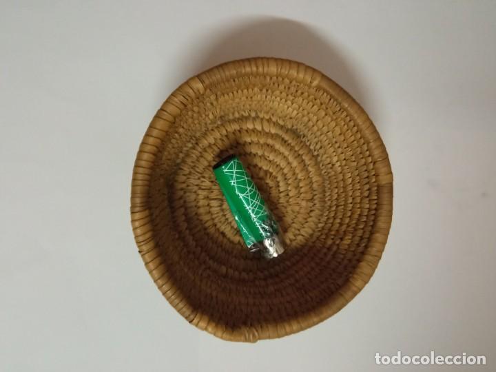 Antig&uuml;edades: PEQUE&Ntilde;O CESTO DE MIMBRE O ENEA - Foto 7