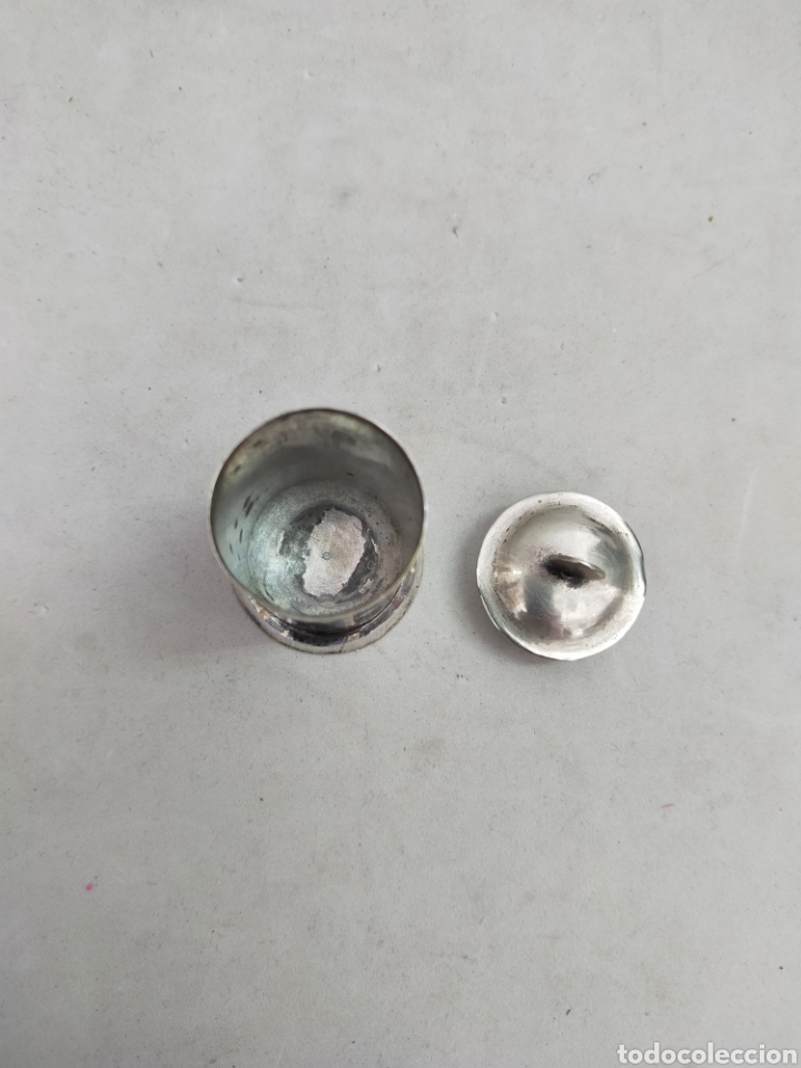 Antig&uuml;edades: CRISMERA EN METAL PLATEADO - Foto 7