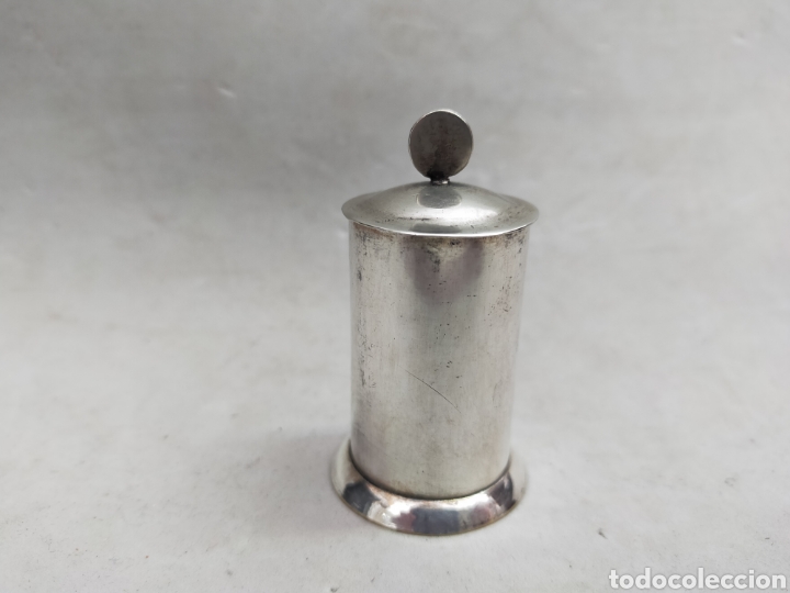 Antig&uuml;edades: CRISMERA EN METAL PLATEADO - Foto 1