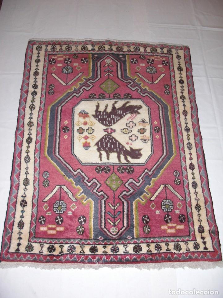 Antig&uuml;edades: Alfombra persa Saveh (A003-044) - Foto 1