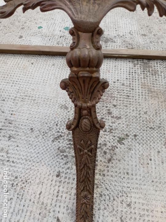 Antig&uuml;edades: Antigua mensula de bronce - Foto 4