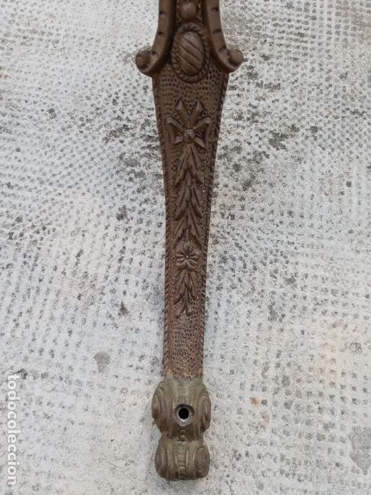 Antig&uuml;edades: Antigua mensula de bronce - Foto 5