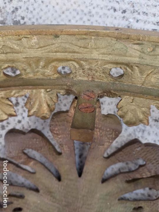 Antig&uuml;edades: Antigua mensula de bronce - Foto 14