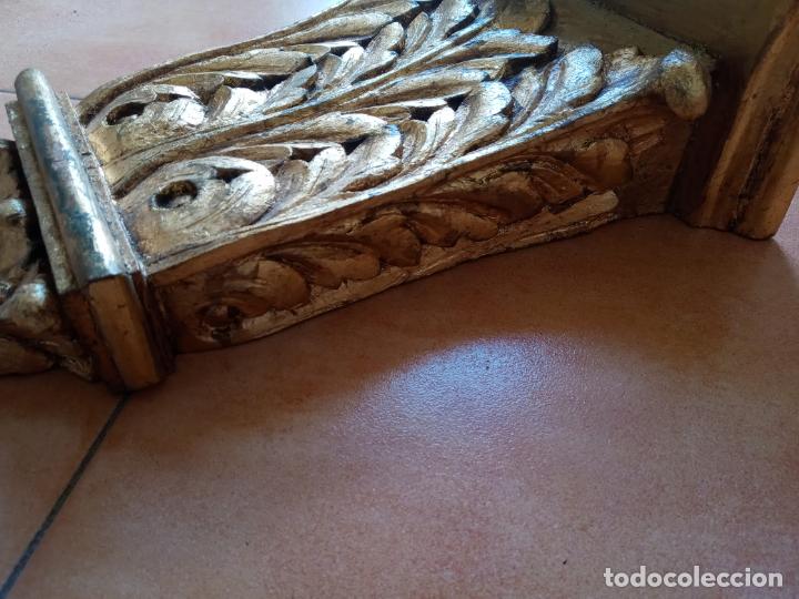 Antig&uuml;edades: Mensula de madera tallada y pan de oro - Foto 7
