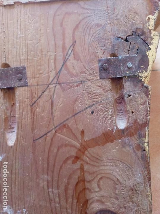 Antig&uuml;edades: Mensula de madera tallada y pan de oro - Foto 14