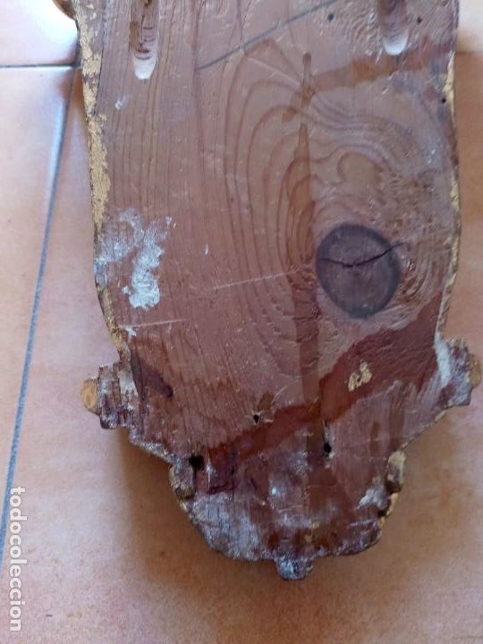 Antig&uuml;edades: Mensula de madera tallada y pan de oro - Foto 15