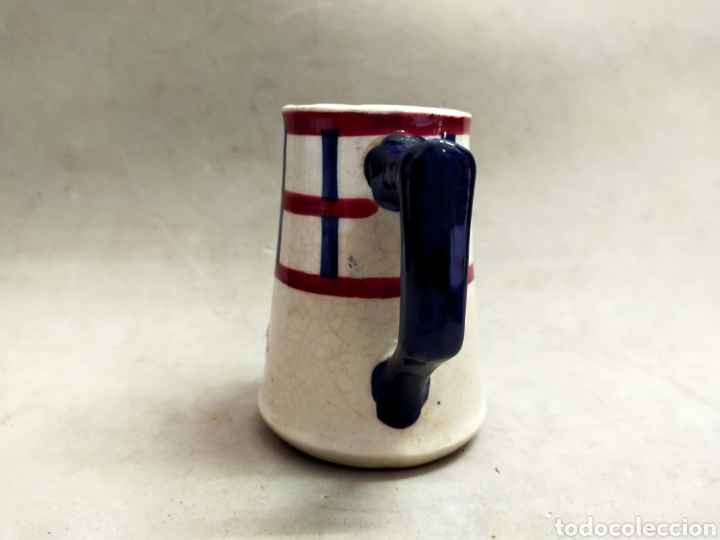 Antig&uuml;edades: JARRA DE PORCELANA FRANCESA BEARD - Foto 2