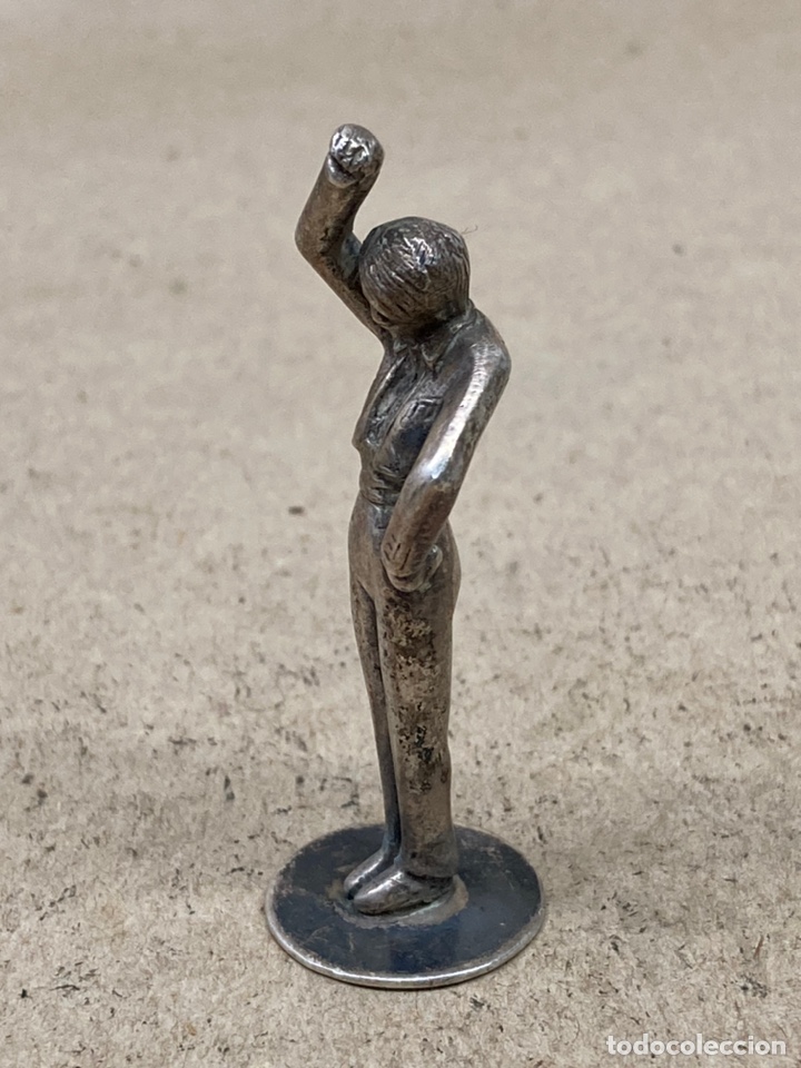 Antig&uuml;edades: Figura de plata flamenco - Foto 2