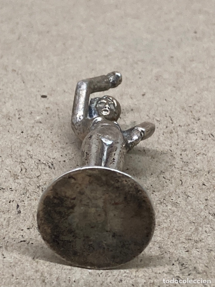 Antig&uuml;edades: Figura de plata flamenco - Foto 3