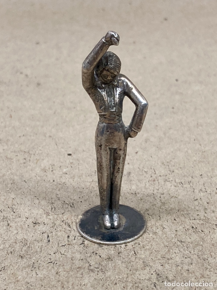 Antig&uuml;edades: Figura de plata flamenco - Foto 1