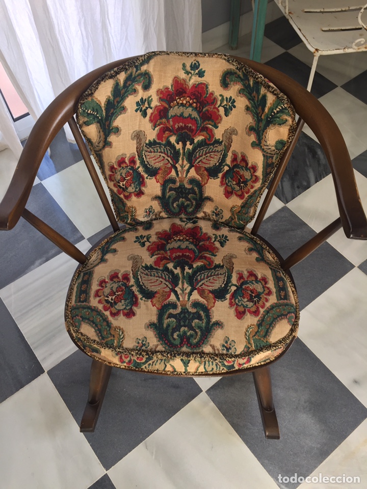 Antig&uuml;edades: Mecedora Ercol - Foto 2