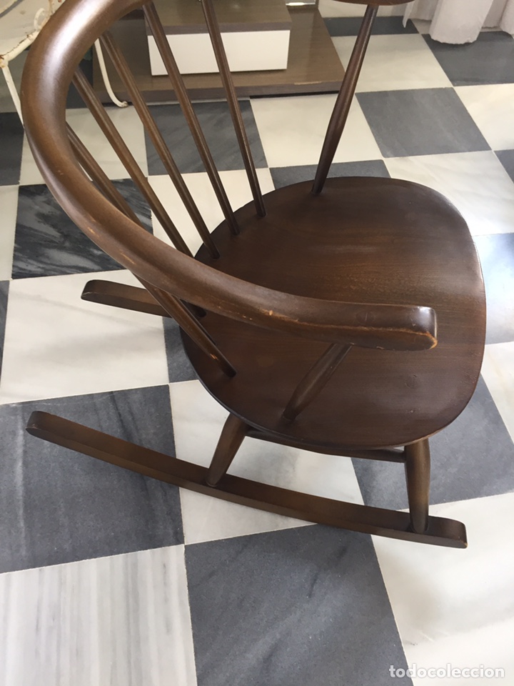Antig&uuml;edades: Mecedora Ercol - Foto 3