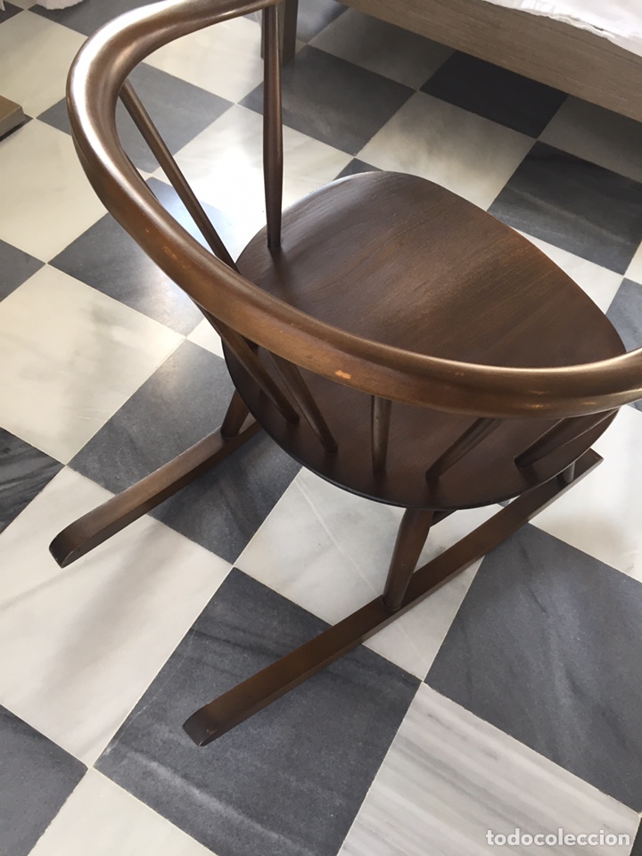 Antig&uuml;edades: Mecedora Ercol - Foto 4