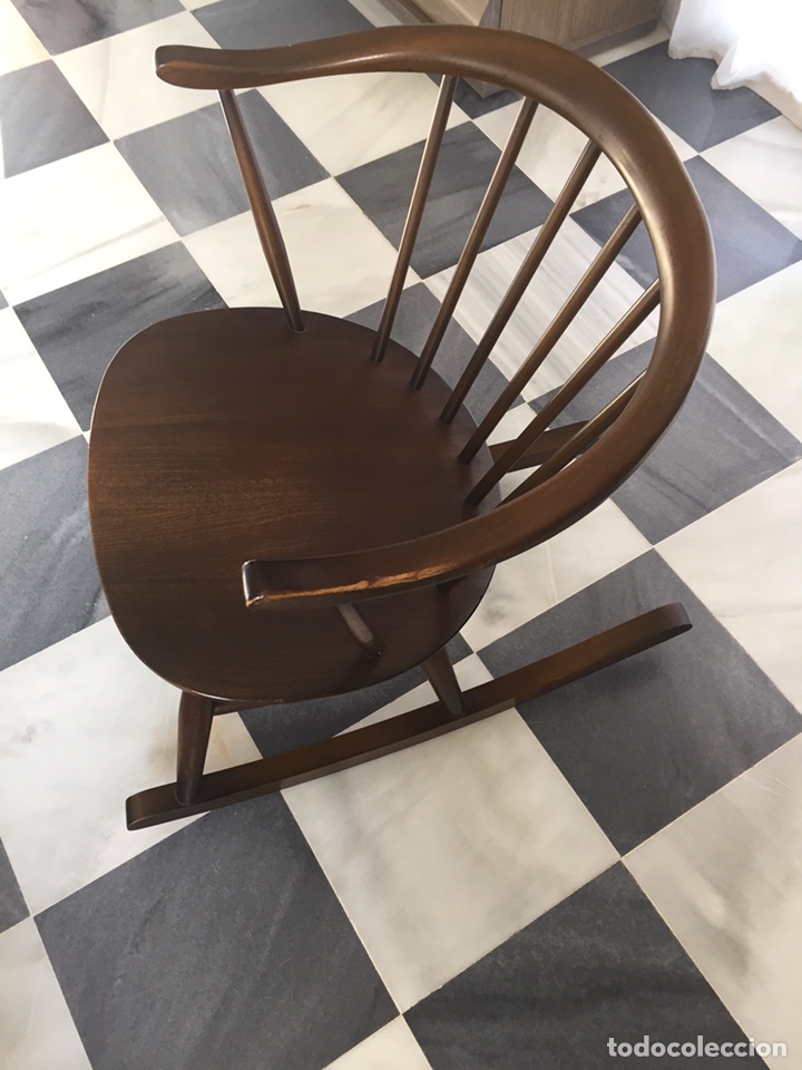 Antig&uuml;edades: Mecedora Ercol - Foto 6