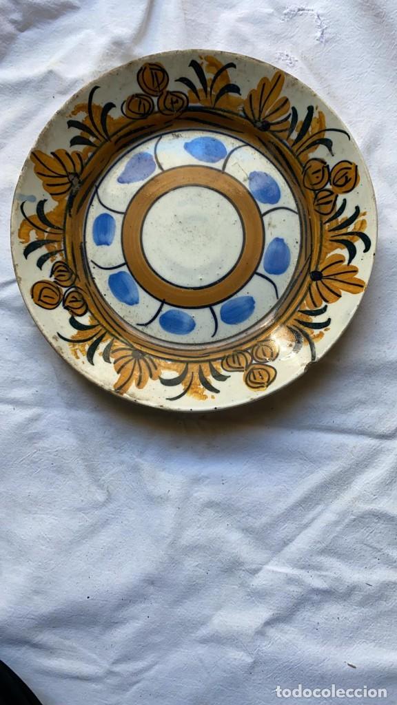 Antig&uuml;edades: PLATO ANTIGUO TRAPERO DE 25 CMS. DE DIAMETRO - Foto 1