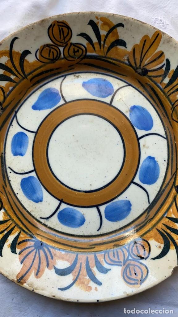 Antig&uuml;edades: PLATO ANTIGUO TRAPERO DE 25 CMS. DE DIAMETRO - Foto 2