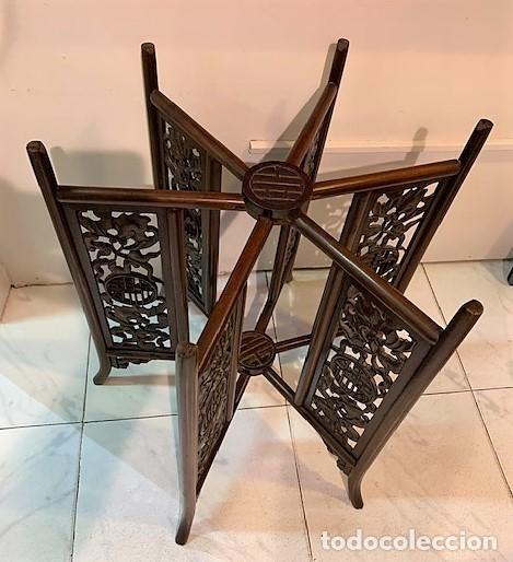 Antig&uuml;edades: Mesa plegable oriental - Foto 1